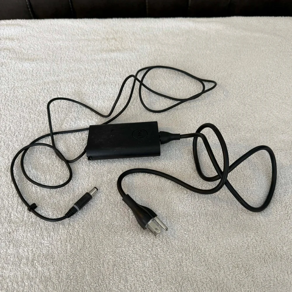 Dell 65W Black AC Adapter Laptop Power Supply One Size